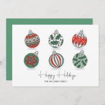 Ornamentos de Navidad coloridos