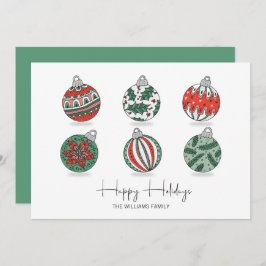 Ornamentos de Navidad coloridos