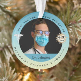 Ornamentos de Navidad con tema médico Médica