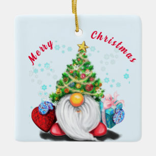 Ornamentos de Navidad de Cute Gnome