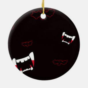 ornamentos de navidad de los murciélagos de vampir