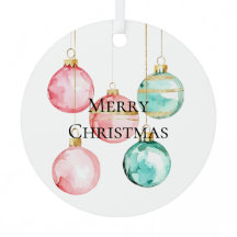 Ornamentos de Navidad de moda blanca de la Casa de