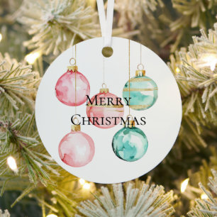 Ornamentos de Navidad de moda blanca de la Casa de
