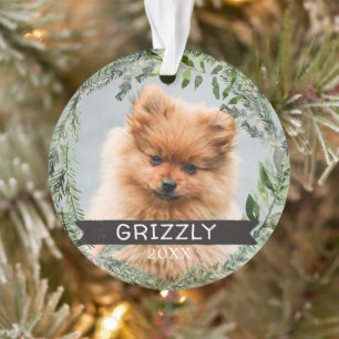 Ornamentos de Navidad Mascota personalizados