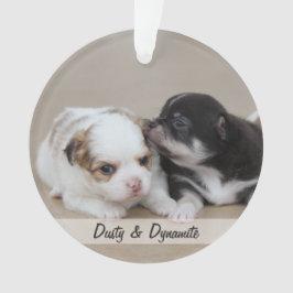 Ornamentos de Navidad para perros Acrílico Añadir