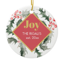 Ornamentos de Navidad personalizados