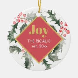 Ornamentos de Navidad personalizados