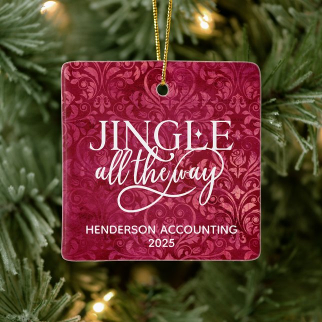 Ornamentos de Navidad personalizados para empresas (Árbol)
