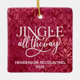 Ornamentos de Navidad personalizados para empresas