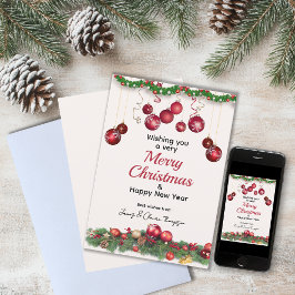 Ornamentos de Navidad Rojo