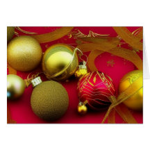 Ornamentos de Navidad Terciopelo Rojo