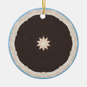 Ornamentos de pastel de chocolate Kaleidoscope