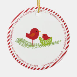 Ornamentos de Personalizable de Navidad Baby First