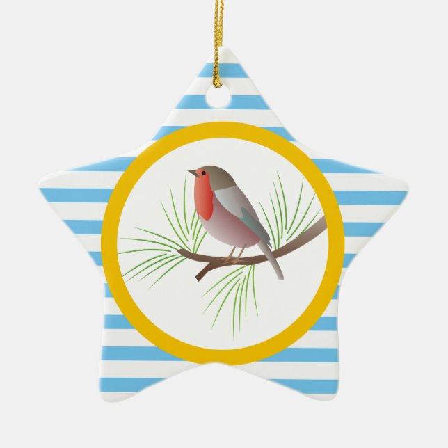 Ornamentos de personalizado Robin Redmama (Frente)