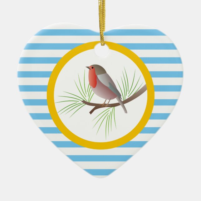 Ornamentos de personalizado Robin Redmama (Frente)