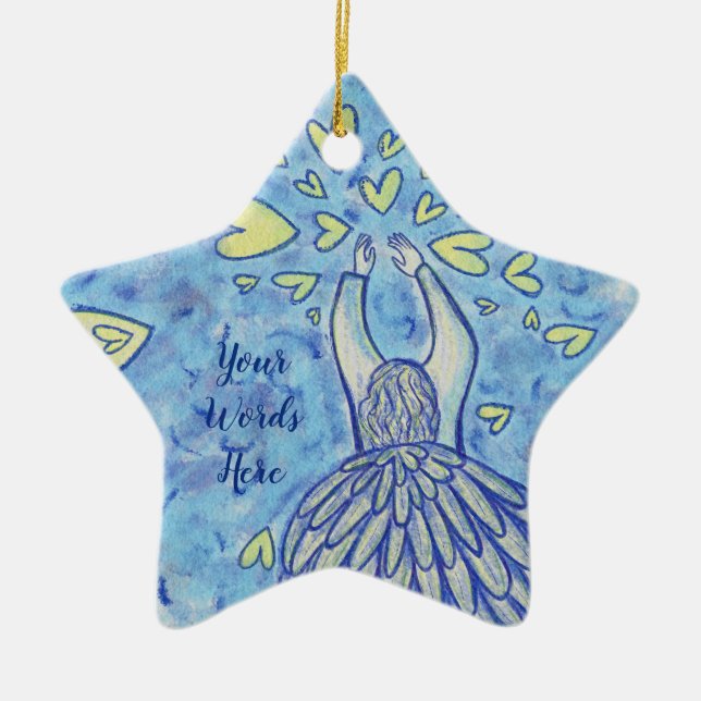 Ornamentos de regalo de Archangel Michael Personal (Frente)