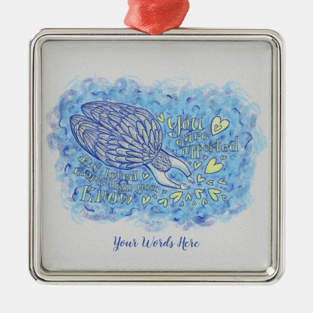 Ornamentos de regalo de Archangel Michael Personal (Frente)