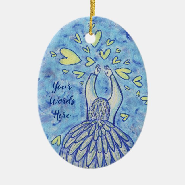 Ornamentos de regalo de Archangel Michael Personal (Frente)