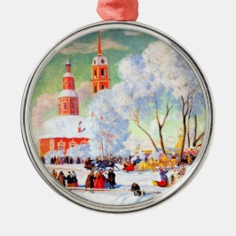 Ornamentos de regalo de Navidades de arte rusos
