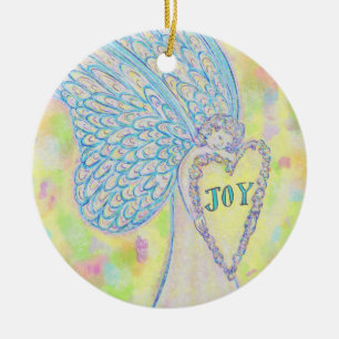 Ornamentos de regalo de regalo de Joy Guardian Ang