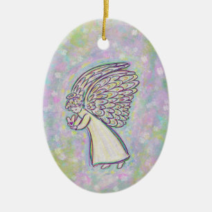 Ornamentos de regalo del Personalizado de arte Án