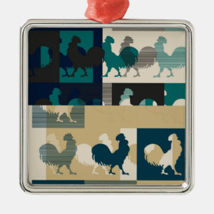 Ornamentos de Rooster Vintage