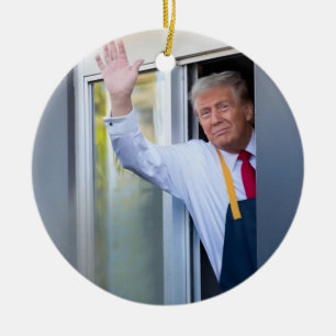 Ornamentos de Trump McDonalds