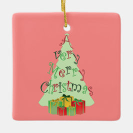 Ornamentos del Árbol de Navidad de Feliz