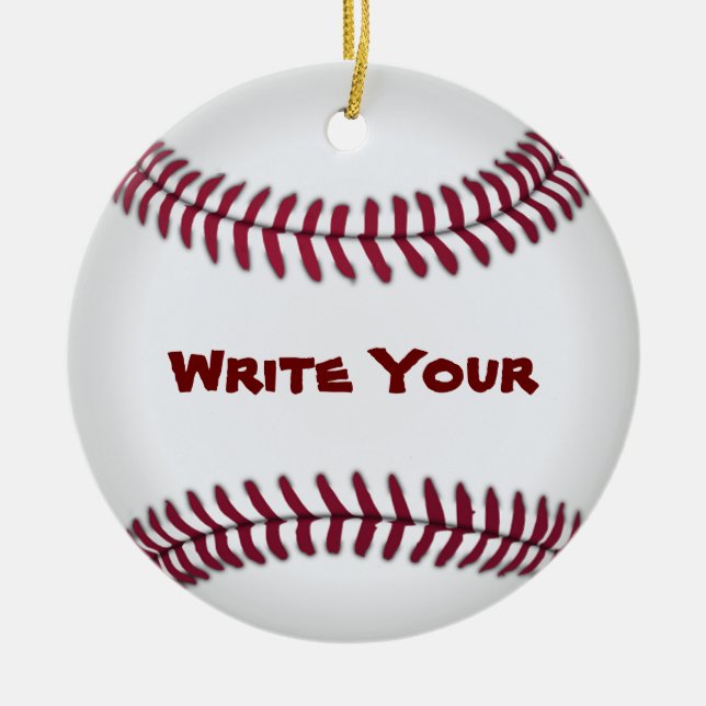 Ornamentos del béisbol (Frente)