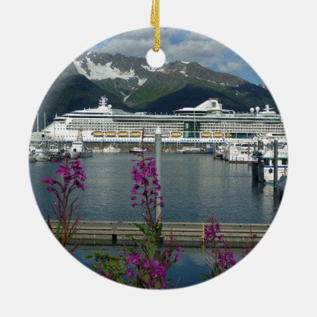 Ornamentos del Caribe reales del navidad de Seward (Atrás)