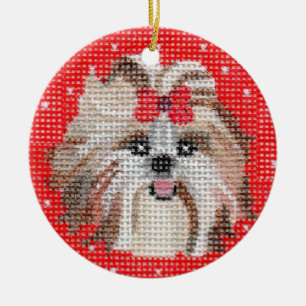 Ornamentos del mascota - Shih Tzu