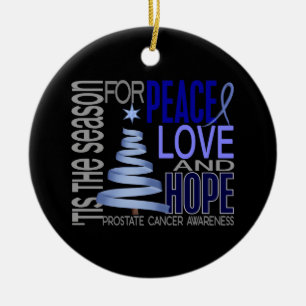 Ornamentos del navidad 1 del cáncer de próstata