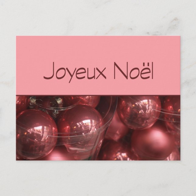 Ornamentos del navidad de Joyeux Noël (Anverso)