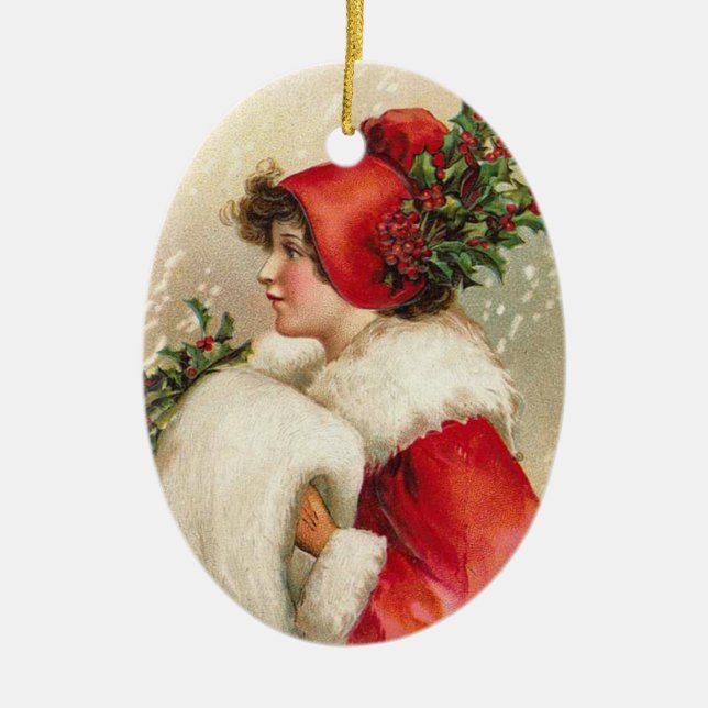 Ornamentos del navidad del Victorian (Frente)
