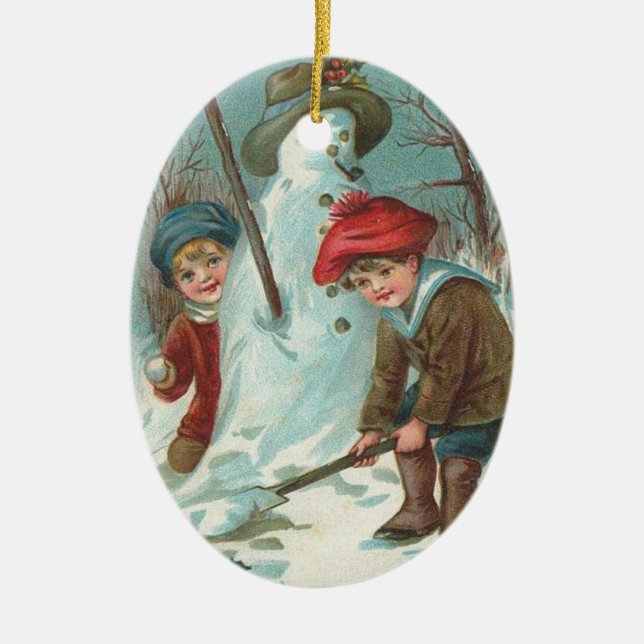 Ornamentos del navidad del Victorian (Frente)
