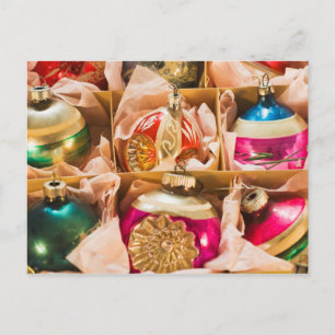 Ornamentos del navidad del vintage