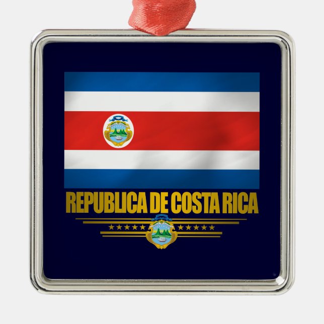 Ornamentos del "Orgullo Costa Rica" (Frente)