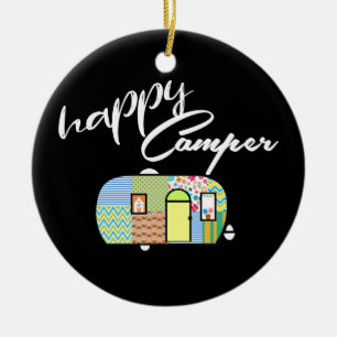 Ornamentos felices para el Camper