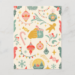 Ornamentos fiestas navidades Invitación