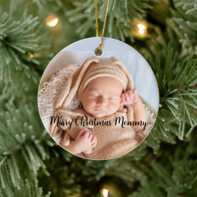 Ornamentos fotográficos personalizados (Árbol)
