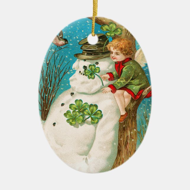Ornamentos irlandeses del navidad (Frente)