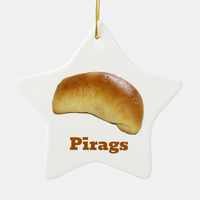 Ornamentos letones de Pragu, adornados con piragüe (Frente)