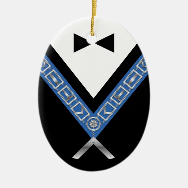 Ornamentos masónicos de Navidad | Freemason Jewel (Frente)