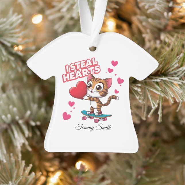 Ornamentos modernos de San Valentín para Novia (Árbol)