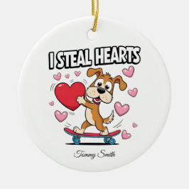 Ornamentos modernos de San Valentín para regalos d