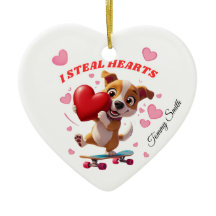 Ornamentos modernos de San Valentín para regalos d