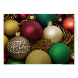 Ornamentos navideños con bordado