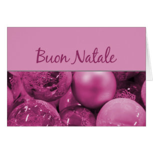 Ornamentos navideños de Buon Natale
