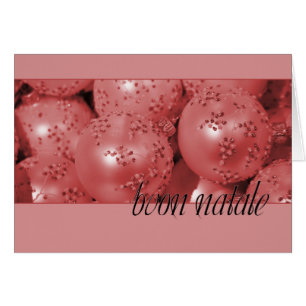 Ornamentos navideños de Buon Natale