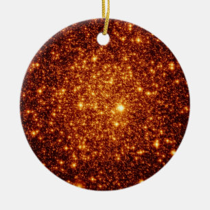 Ornamentos navideños de cobre de Purpurina astral